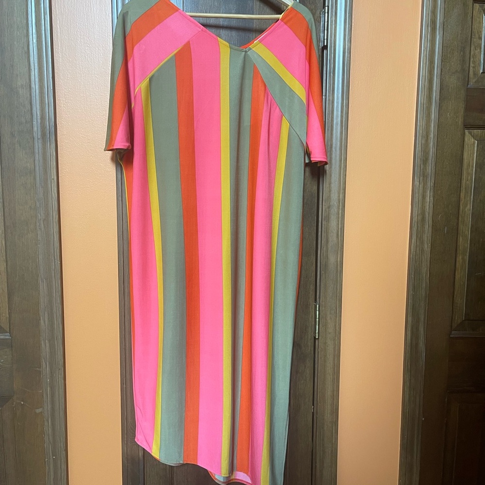 Colorful Striped Dress